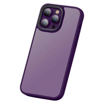 Skyddande mattskal för en 15-tums Pro Skin-Touch PC+TPU-telefonfodral med metallobjektivram.