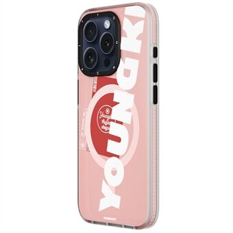 YOUNGKIT För iPhone 15 Pro TPU-fodral Kompatibel med MagSafe Stötskyddande IMD-telefonfodral