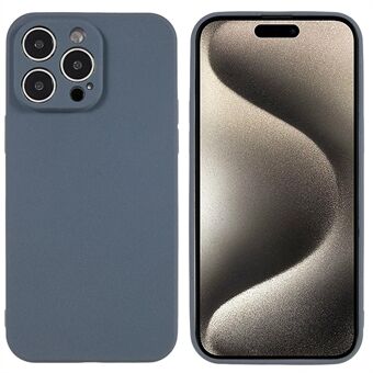 Till iPhone 15 Pro-fodral TPU Dubbelsidig matt flexibel smartphoneskydd.