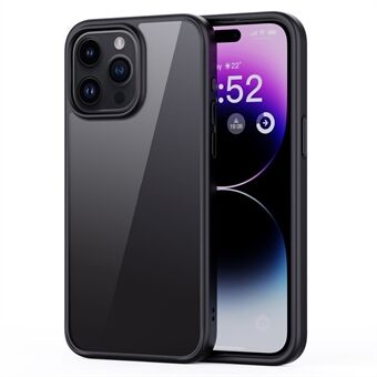 För iPhone 15 Pro mobiltelefonfodral med skydd mot fall, TPU+PC-bakomslag