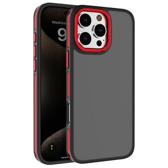 C1-serien för iPhone 15 Pro Max-fodral Hudkänsla Matt TPU+PC Fingeravtrycksäkert Telefonfodral