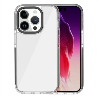 För iPhone 15 Pro Max TPU+Acrylic+TPE bakskal Stöttålig Genomskinligt mobilskal