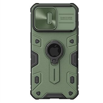 NILLKIN CamShield Armor-fodral för iPhone 15 Pro Max, PC + TPU Skjutkamera Skyddstelefonfodral