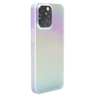 X-LEVEL För iPhone 15 Pro Max-fodral, stöttåligt laser-PC+TPU-telefonfodral.