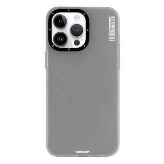 YOUNGKIT För iPhone 15 Pro Max fodral PET+TPU Anti-fingeravtryck Matt telefonhölje