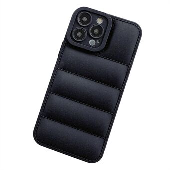 För iPhone 15 Pro Max Dunjacka Telefonfodral TPU Anti-rep Mattskydd