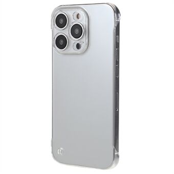 För iPhone 15 Pro Max Klart skal Hårt PC-stötabsorberande Telefonfodral med ramlös design