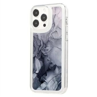 För iPhone 15 Pro Max-skal med marmor mönster, mjukt TPU-material, luftkudde-skydd, mobiltelefonfodral.