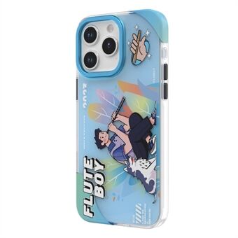 TGVI\'S Stiliga serie för iPhone 15 Pro Max fodral Musikalisk stil IML PET + TPU telefonomslag