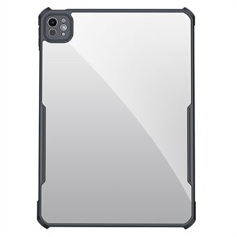 XUNDD för iPad Pro 11 (2024) Stöttåligt Tabletfodral Transparent Akryl+TPU Tunt Skydd