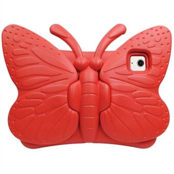 För iPad Air 11 (2024) huvudattraktion Butterfly-stil Stöd Kickstand EVA-platta omslag