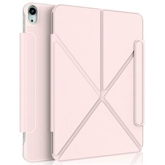 XUNDD XDD-0014 För iPad Air 11 (2024) / Air (2022) / (2020) Fodral PU Läder Flera Vinkelstativ Smart Tablet Fodral med Pennhållare