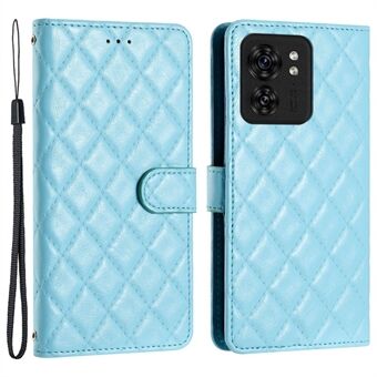 För Motorola Edge 40 5G Case Wallet Stand Folio Flip Phone Leather Cover