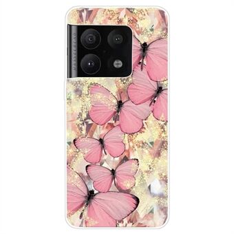 Fashion Stötsäker mjuk TPU-baksida Skyddsfodral för OnePlus 10 Pro