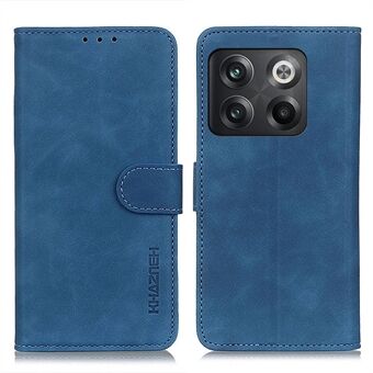 KHAZNEH för OnePlus ACE Pro 5G / 10T 5G Retro Textured PU Läder Telefonskydd Fullt skydd Stand Shell Anti-droppfodral