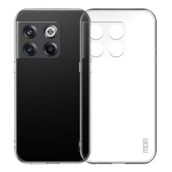 MOFI Transparent telefonfodral för OnePlus 10T 5G / ACE Pro 5G Anti- Scratch Mjuk TPU mobiltelefon bakstycke