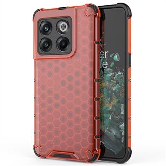 För OnePlus 10T 5G / ACE Pro 5G telefonfodral Honeycomb Textured Shockproof Fodral TPU + PC-telefonfodral