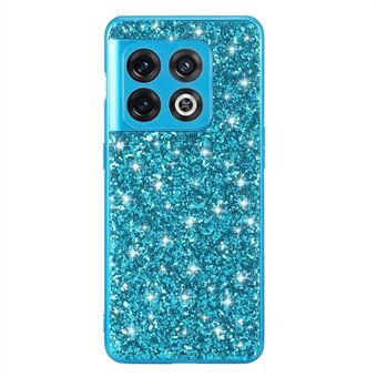 För OnePlus 10T 5G / ACE Pro 5G Shiny Glitter Paljetter Telefonfodral Elektroplering TPU-ram Hård PC Skyddsbaksida