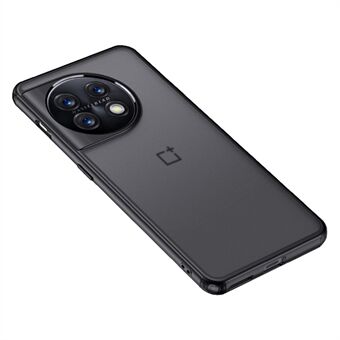 För OnePlus 11 5G Fallsäkert skyddande telefonfodral Hårt PC Mjukt TPU Hybrid skal