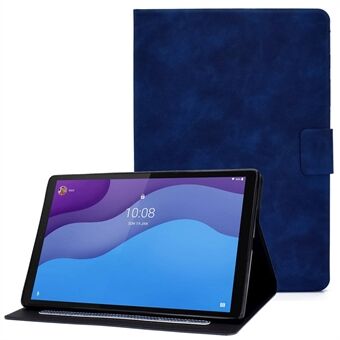 För Lenovo Tab M10 (Gen 3) TB-328F Delat läder Flip Stand-fodral Auto Sleep/Wake-funktion Smart surfplatta-fodral med kortfack