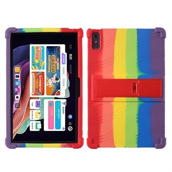 För Lenovo Tab P11 Gen 2 / Tab P11 2022 TB-350 Kickstand Tablet Case mjuk silikonförstärkt stötskyddande skyddsfodral