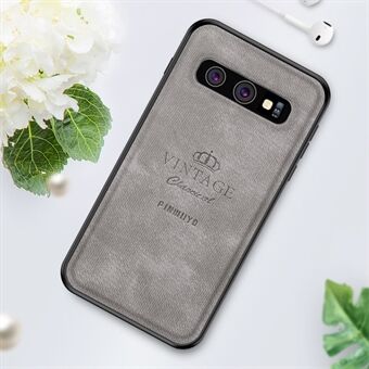 PINWUYO Honorable Series Hybrid Läder + PC + TPU-skal för Samsung Galaxy S10