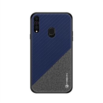 PINWUYO Honor Series Drop-proof PU-läderbelagd TPU-fodral för Samsung Galaxy A20s