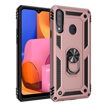 PC+TPU Kickstand Design Mobiltelefonskal för Samsung Galaxy A20s