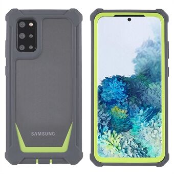 För Samsung Galaxy S20 Plus 4G / 5G Stötsäker Anti-fall Precise Cutout Mjuk TPU ram + Akryl Baksida Avtagbart 2-i-1 mobiltelefonfodral