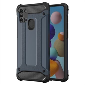 Mobiltelefonskal för Samsung Galaxy A21s Drop Protection PC+TPU bakfodral