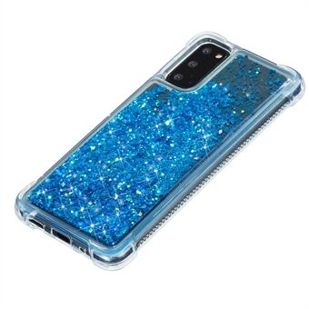 Pure Color Glitter Powder Quicksand TPU-skal till Samsung Galaxy Note 20 / Note 20 5G