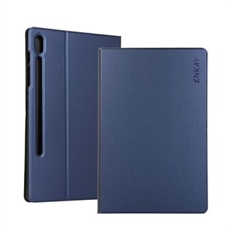 ENKAY PU Läder TPU Bakre Ställ Smart Case för Samsung Galaxy Tab S7 11.0 T870 / T875 / S8