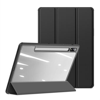 DUX DUCIS TOBY-serien Tri-fold Stativ Auto Wake / Sleep Läderfodral för Samsung Galaxy Tab S7 / Tab S8.