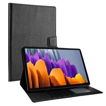 HANMAN Mill Series för Samsung Galaxy Tab S8 X700 / X706 / S7 T870 / T875 PU Läder Folio Flip Tablet Fodral Ställ Plånbok Magnetiskt Spänne Skal