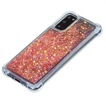 Glitter Powder Quicksand TPU skal för Samsung Galaxy Note20 Ultra / Note20 Ultra 5G