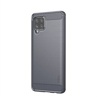 MOFI Mjukt TPU kolfiberstruktur Mobilfodral till Samsung Galaxy A42 5G