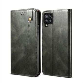 Waxy Crazy Horse Texture TPU + PU-läderfodral till Samsung Galaxy A42 5G