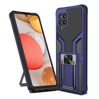 PC + TPU Combo Kickstand Design Hybrid Case Cover (inbyggd magnetisk metallplåt) för Samsung Galaxy A42 5G