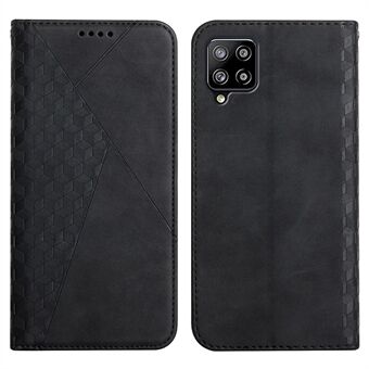 Geometriskt mönster Magnetic Flip Läder Telefonfodral Stand Plånboksfodral för Samsung Galaxy A42 5G