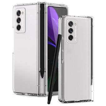 Hard PC Phone Flip Case for Samsung Galaxy Z Fold2 5G Shockproof Cover with Screen Protector