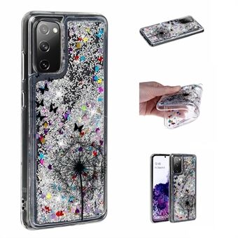 För Samsung Galaxy S20 FE 4G/5G/S20 Lite/S20 FE 2022 Glitter Powder Quicksand Mönstrat TPU-fodral