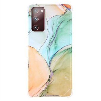 Laser Marble IMD TPU + PC Fallskydd Mobiltelefonfodral Skal för Samsung Galaxy S20 FE 2022/S20 FE/S20 FE 5G/S20 Lite