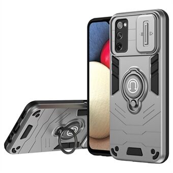 För Samsung Galaxy S20 FE 5G / S20 FE / S20 FE 2022 / S20 Lite Case Slide Lens Guard Phone Kickstand Cover.