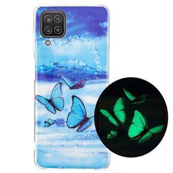 Unique Noctilucent IMD TPU Mjukt Mobilskal till Samsung Galaxy A12