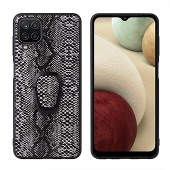 PU Coated TPU Design Ring-form Kicks Design ringer täcker Shell för Samsung Galaxy A12