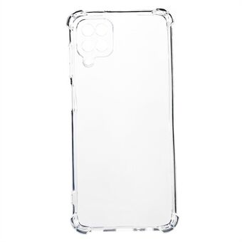 För Samsung Galaxy A12 / M12 Anti-drop hörnfodral Transparent TPU-telefonfodral