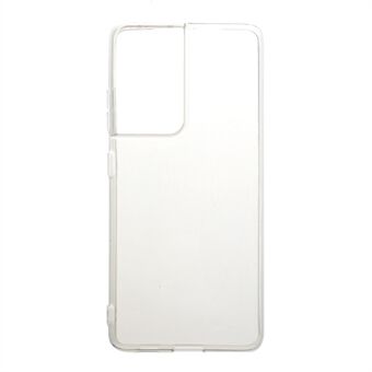 Genomskinlig halkfri insida för Samsung Galaxy S21 Ultra 5G Thicken (2 mm) mjukt TPU-fodral