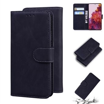 Leather Wallet Stand ringer fallet för Samsung Galaxy S21 Ultra 5G