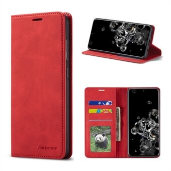 FORWENW för Samsung Galaxy S21 Ultra 5G Fantasy Series Skin-Touch Leather Wallet Stand Case