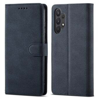 För Samsung Galaxy A32 5G matt PU-läder RFID-blockerande Drop-proof Flip Wallet-telefonfodral med Stand